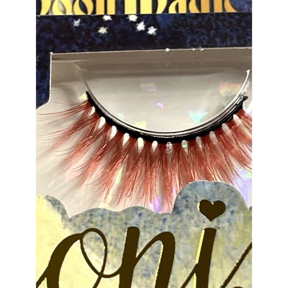 Ioni 3D Faux Mink Lashes – Red Wispy Spikey Doll Moon Magic Handmade - Picture 5 of 6